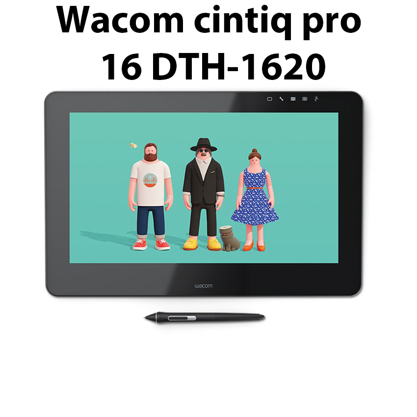Bảng vẽ wacom cintiq pro 16 dth-1620 ( đã sử dụng sơ)