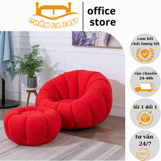  Ghế sofa thư giãn hình bí ngô to đẹp nằm thư giãn đọc sách ghế sofa dựa lưng hình bông hoa 
