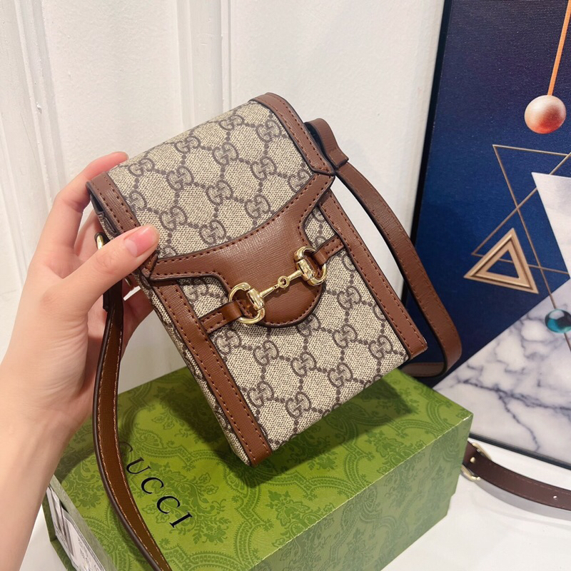 Túi đeo chéo thời trang nam nữ size 18 cm,  hàng loại 1 đựng điện thoại fullbox nguyên siu hàng quảng châu cao cấp