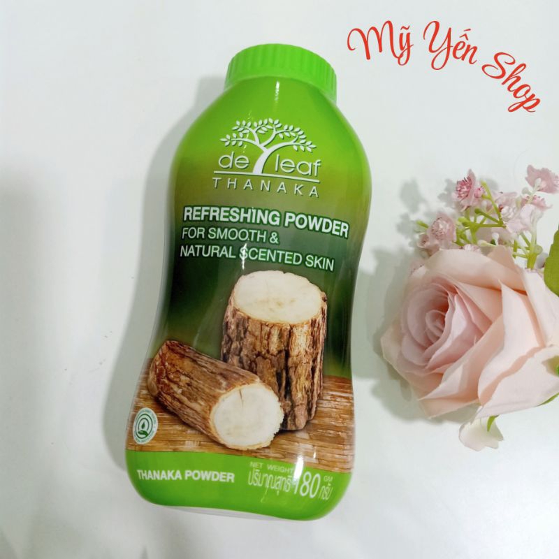 PHẤN RÔM DƯỠNG DA- KIỂM SOÁT DẦU DE LEAF THANAKA THÁI LAN