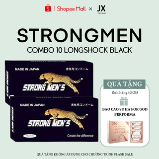  Bao Cao Su StrongMen Gân Gai Nổi Truyền Dẫn Cảm Xúc