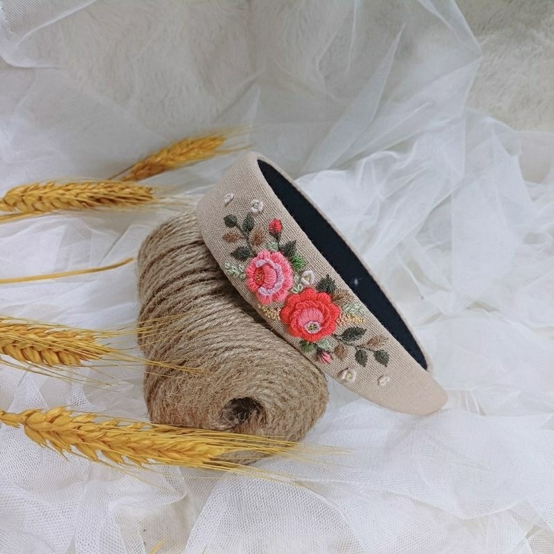 Kẹp tóc - Cột tóc - Cài tóc thêu tay