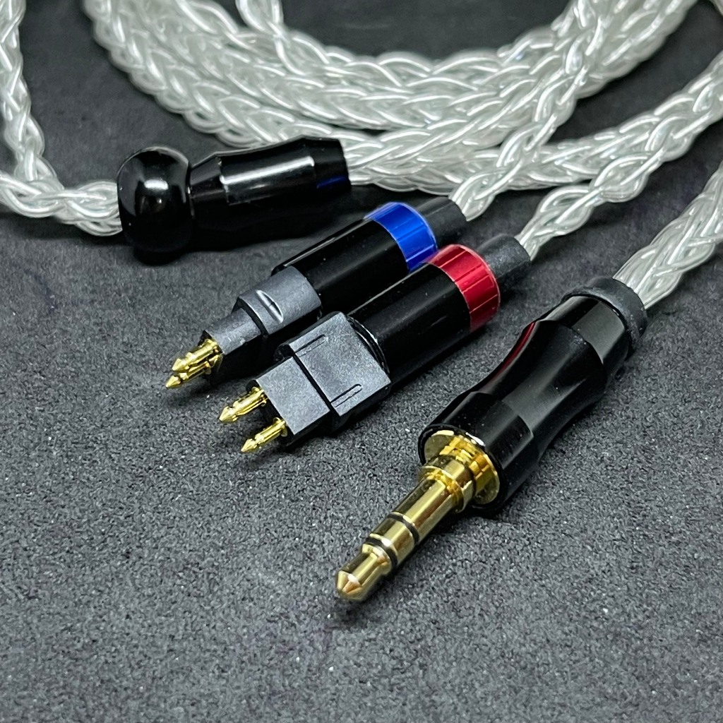 Dây tai nghe OFC đường kính 1.0mm tết 8 - Sennheiser HD650 HD600 HD660s HD25