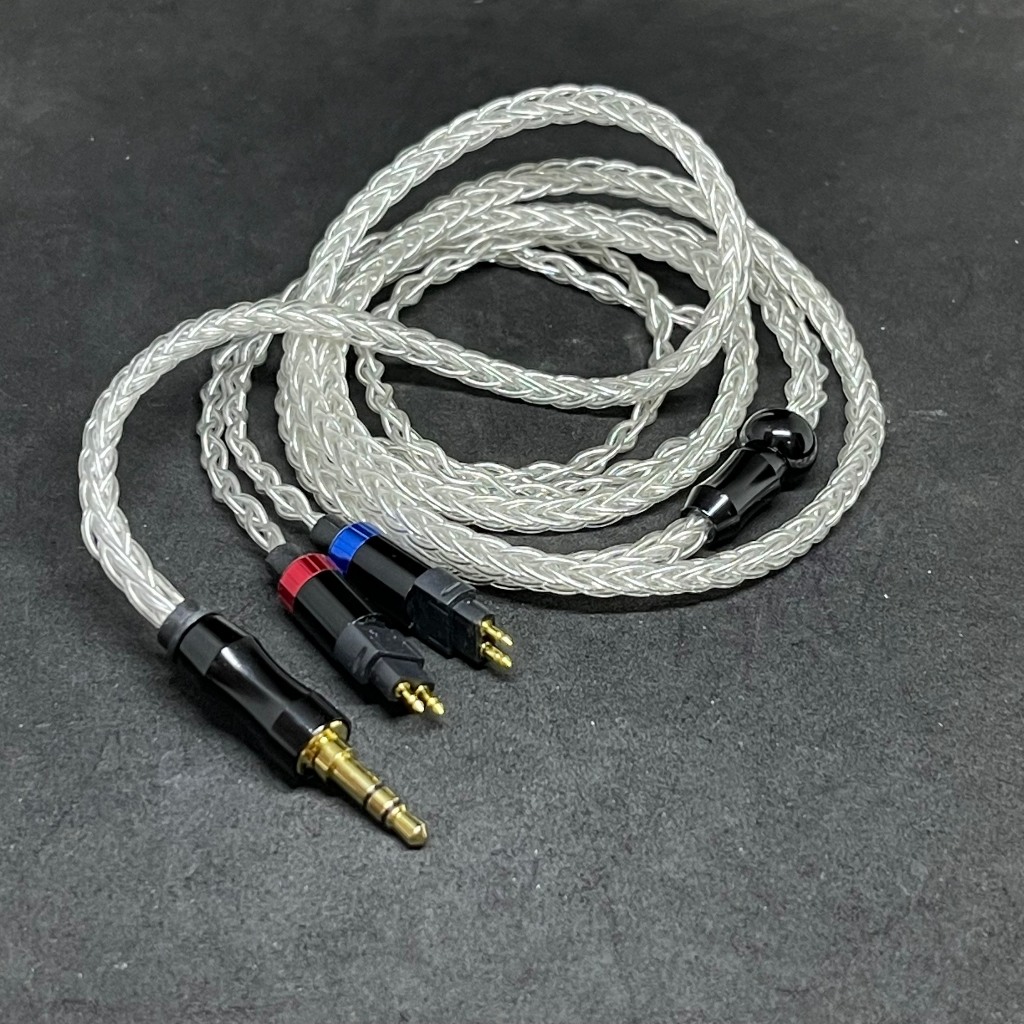 Dây tai nghe OFC đường kính 1.0mm tết 8 - Sennheiser HD650 HD600 HD660s HD25