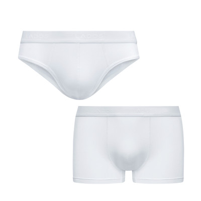 Quần lót nam màu trắng thun cotton bamboo cao cấp LADOS LD-54128, thấm hút mồ hôi thoáng mát