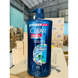 Dầu gội clear men chai 900g
