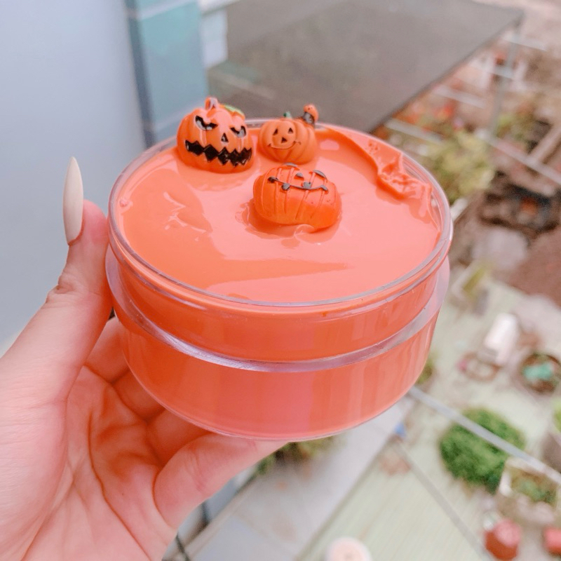 SLIME BASIC / Kẹo Bí Đỏ ( Hallowen ) - haphuonganhuy slime