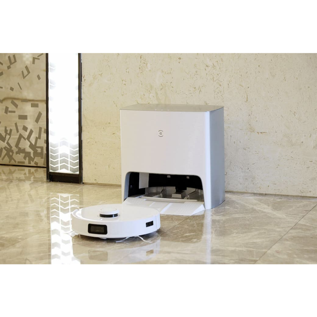 Robot hút bụi lau nhà Ecovacs Deebot T10 Turbo - Robot tự giặt và sấy khô khăn