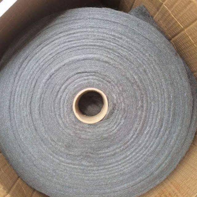 Cọ xoong cuộn len thép phơi sáng chơi tết
