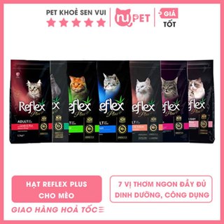 Thức ăn hạt cho mèo trưởng thành Reflex Plus 1.5kg