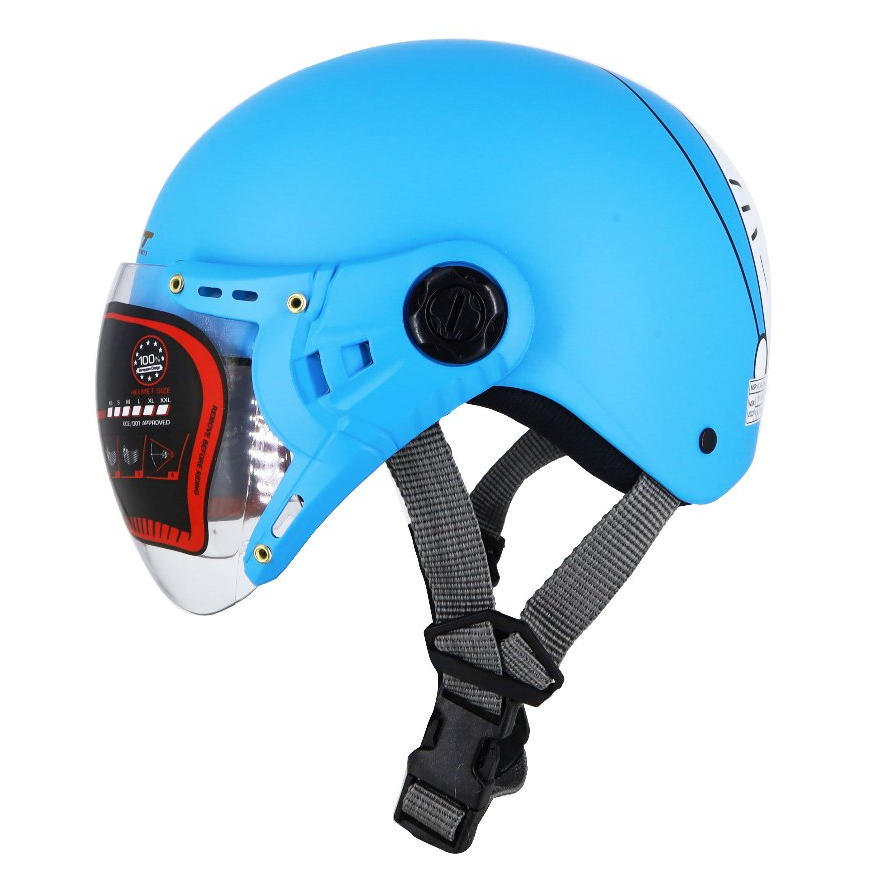 Mũ Bảo Hiểm Doremon Trẻ Em Có Kính Chống Bụi - ASA HELMETS