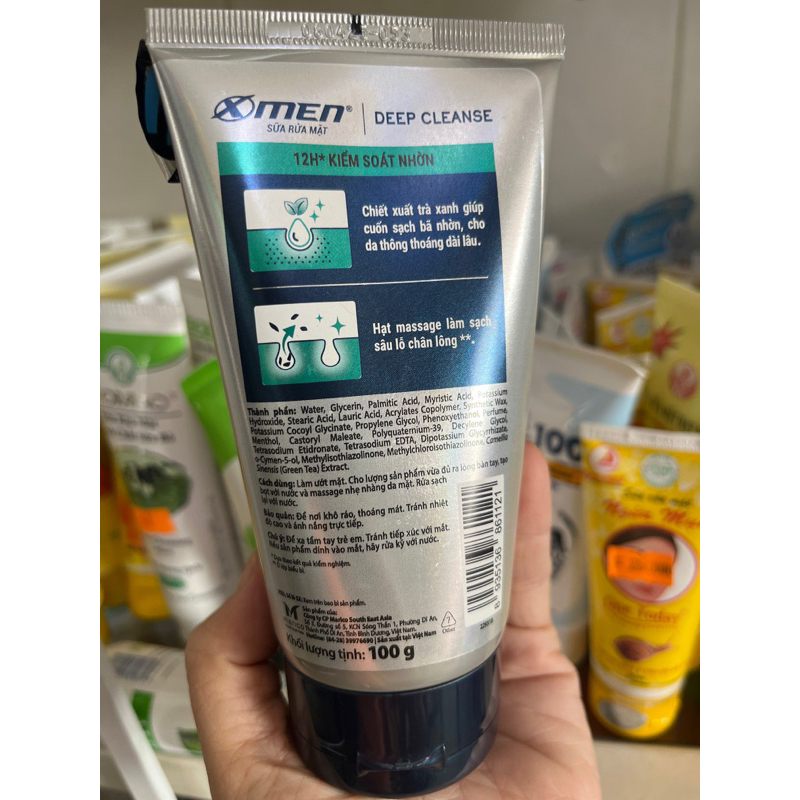 Sửa Rửa Mặt Xmen 100g Chính Hãng