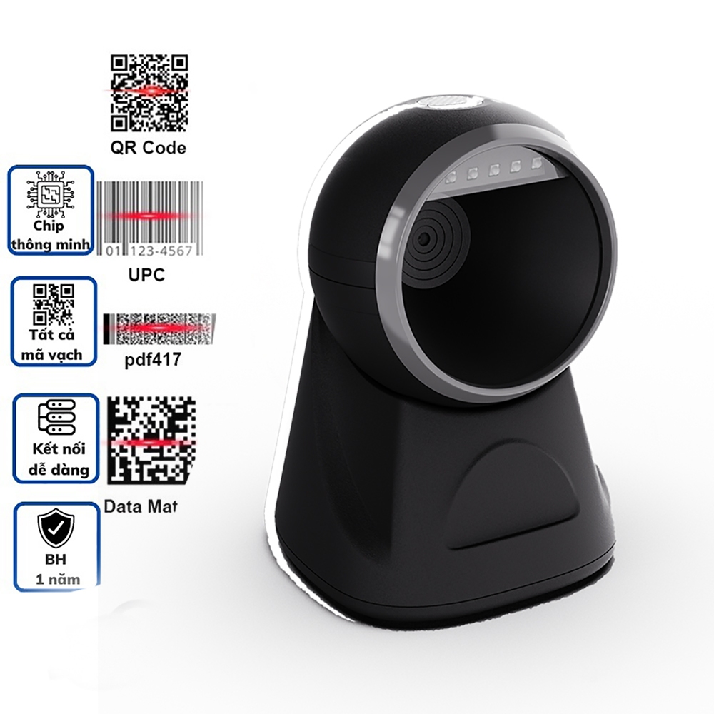 Máy Bắn Mã Vạch Để Bàn Siêu Nhạy Cmos Pro Corisu