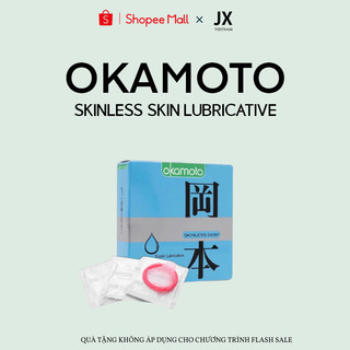 Bao Cao Su Okamoto Skinless Skin Super Lubricated Siêu Bôi Trơn Hộp 3 Cái Siêu Mỏng