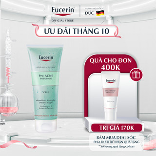 Tẩy tế bào chết ngăn ngừa mụn Eucerin Pro Acne Scrub 100ml