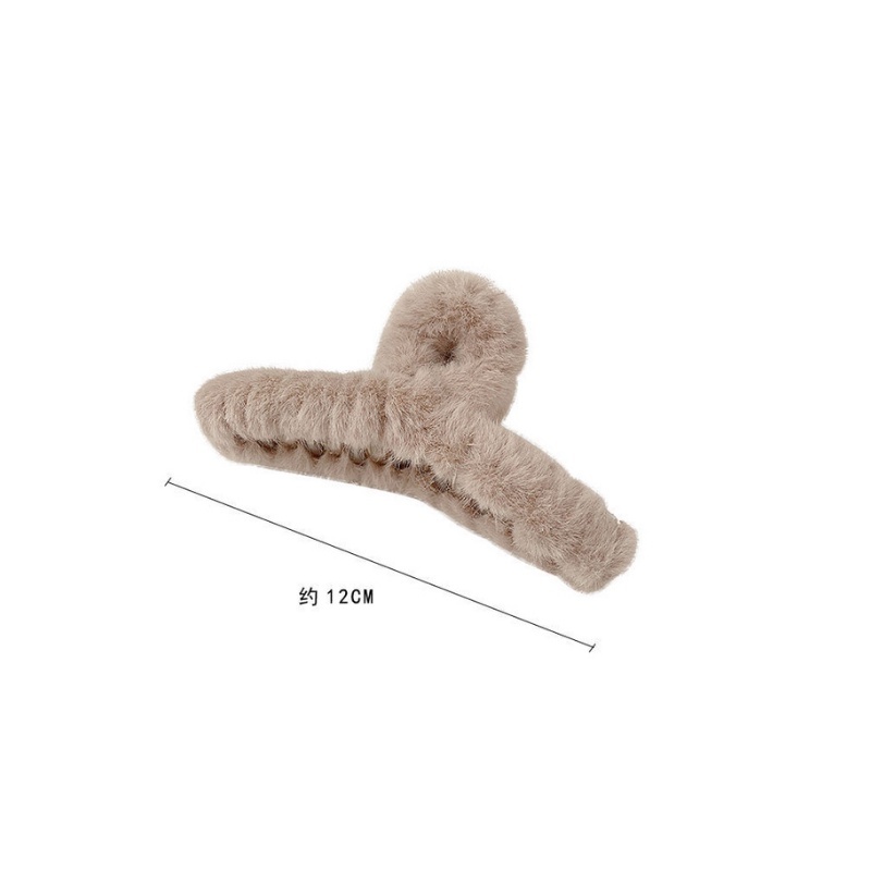 Kẹp tóc phối lông thỏ đáng yêu siêu cute cho nữ