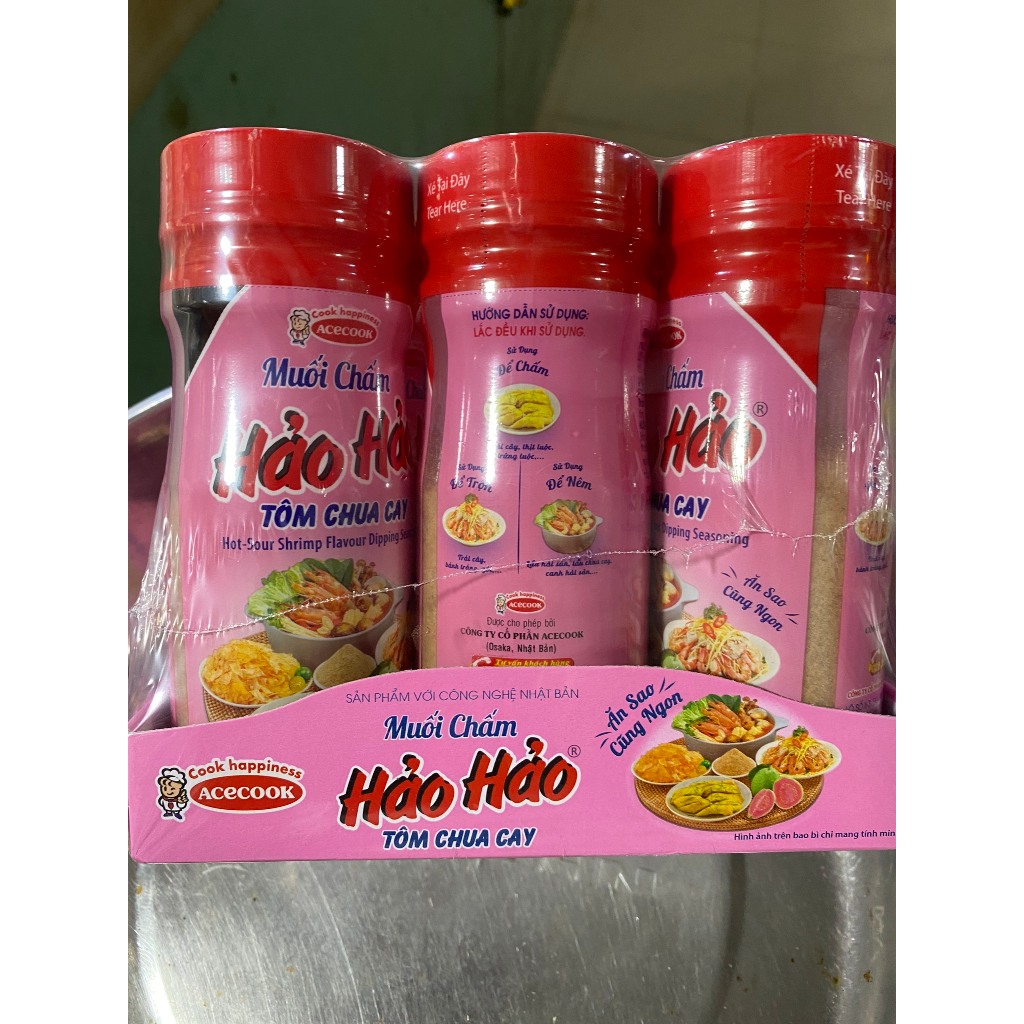 Muối chấm Hảo Hảo tôm chua cay hũ
