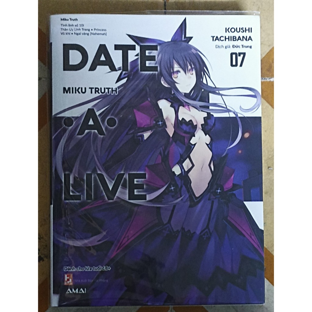 Bưu Thiếp Date A Live 7 unseal