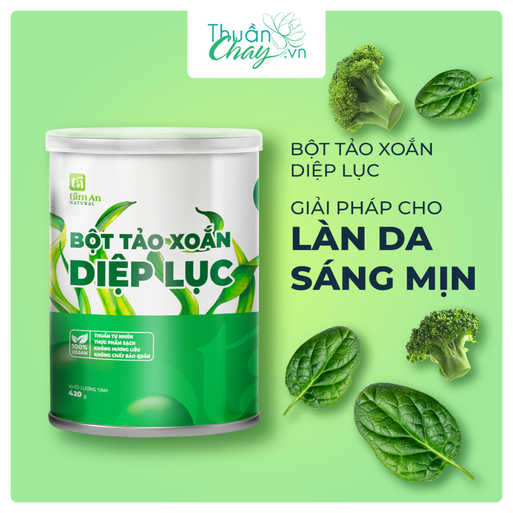 Bột Tảo Xoắn Diệp Lục