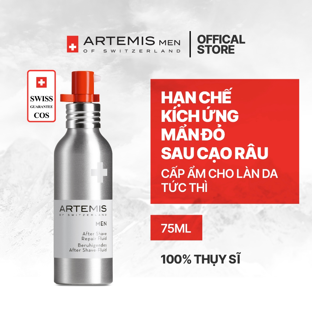 Dưỡng Phục Hồi Sau Cạo Râu ARTEMIS MEN After Shave Repair Fluid 75ml