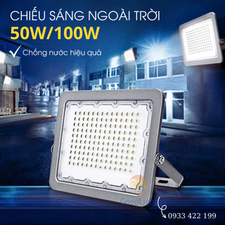 Đèn pha led 50W/100W thấu kinh P21 goodlight sáng trắng, chất lượng, chiếu sáng ngoài trời, chiếu sáng bảng hiệu