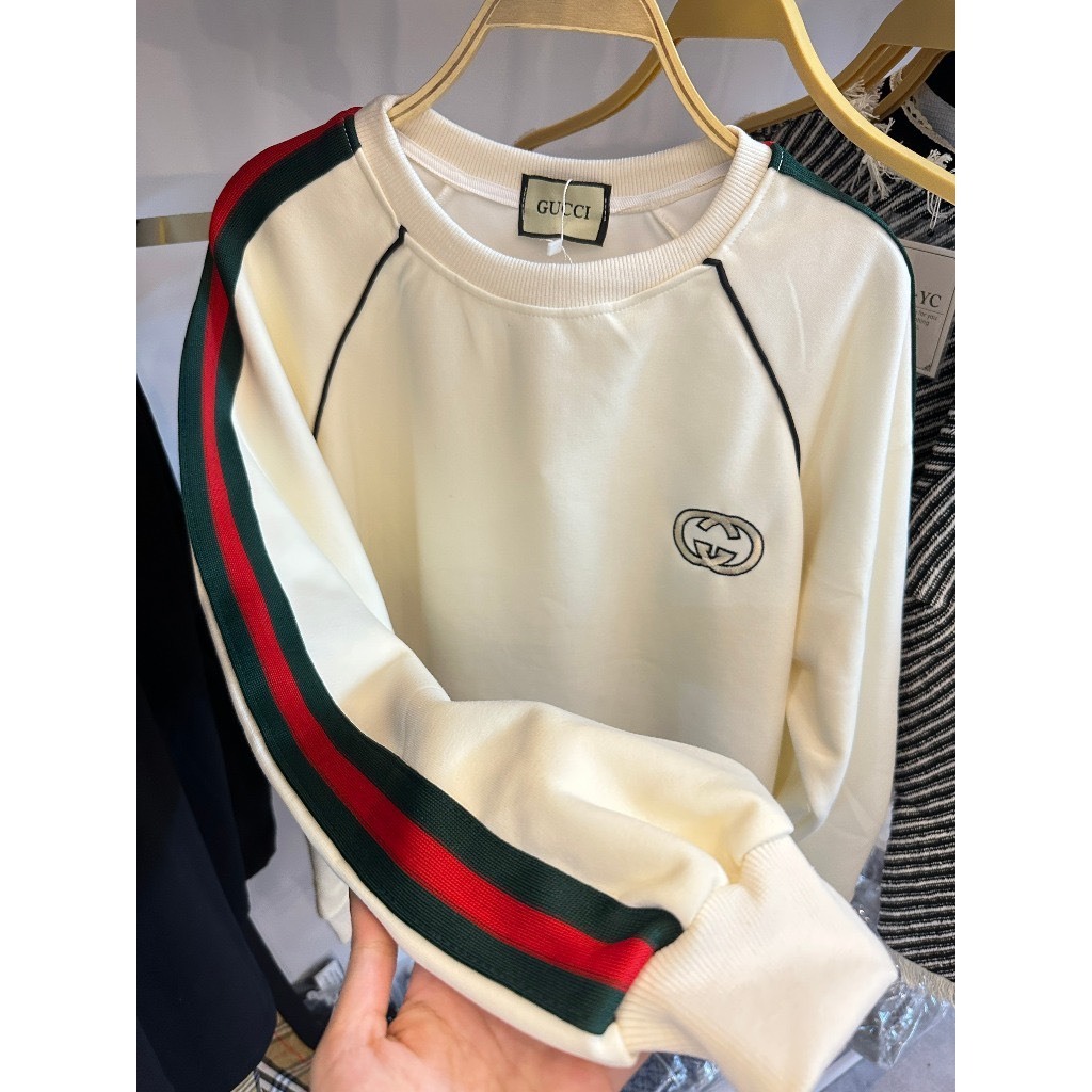 Áo Nỉ Sweater GC Form Rộng Unisex Nam Nữ