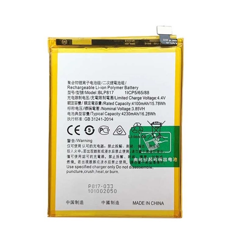 Pin zin Oppo A15S / A15 (BLP817) bảo hành đổi mới