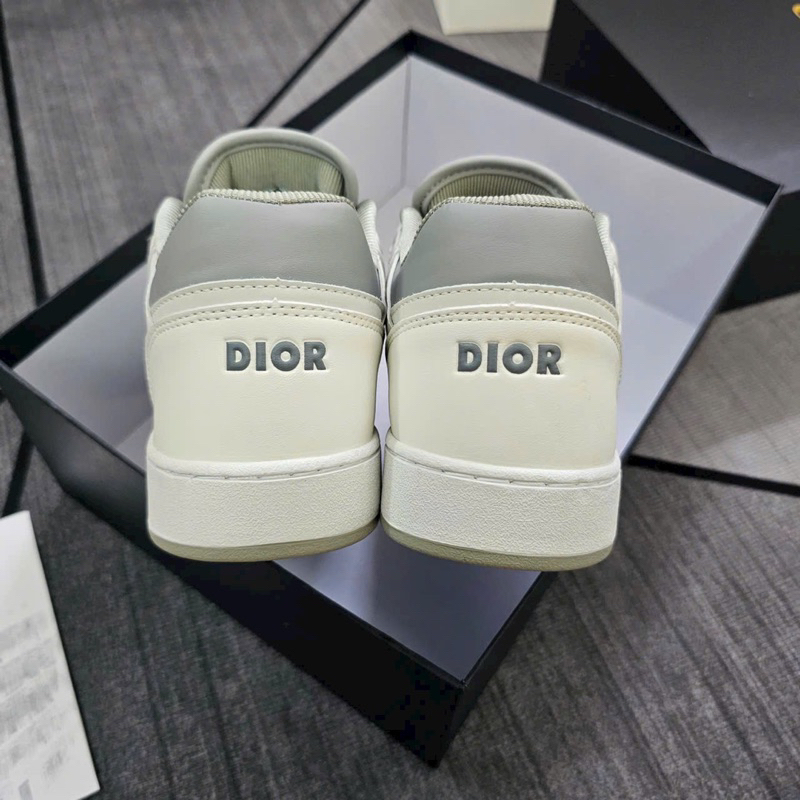 Giày Dio B27 Low White Grey Trắng Xám Da Thật Cao Cấp