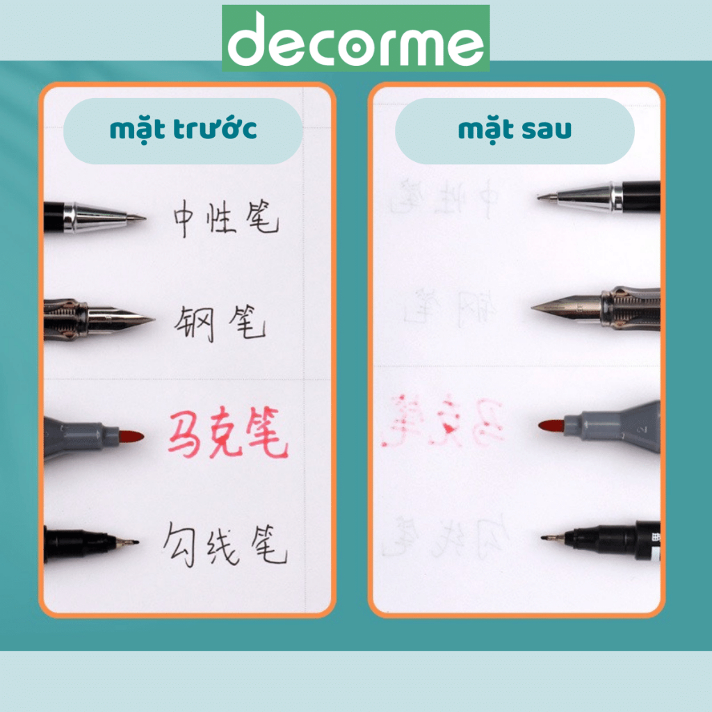 Giấy Nháp, Bản Thảo Phân Vùng Decorme Size B5 80 trang Dành Cho Học Sinh Chuyên Dùng Thi, Giấy Tính Toán Sinh Viên