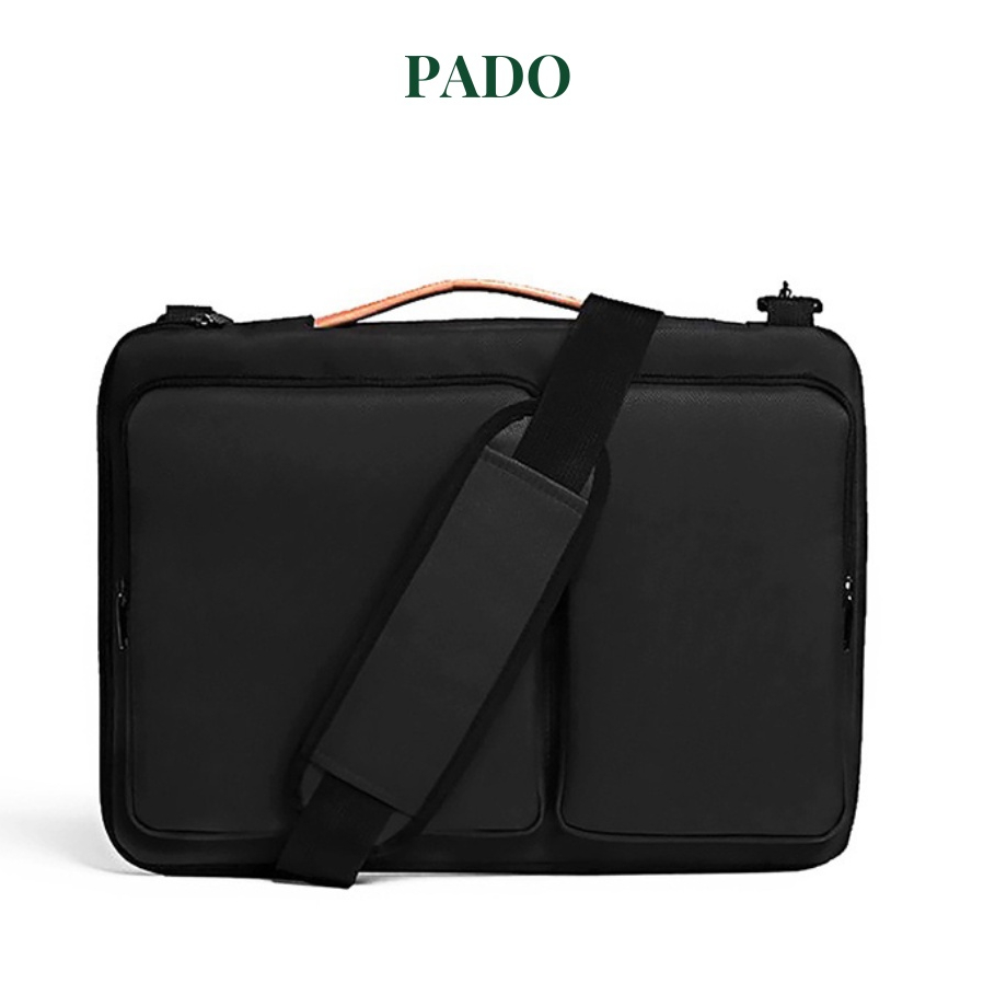 Túi laptop, túi xách công sở thời trang PADO 575 chứa được laptop 15.6inch, chất liệu trượt nước cao cấp