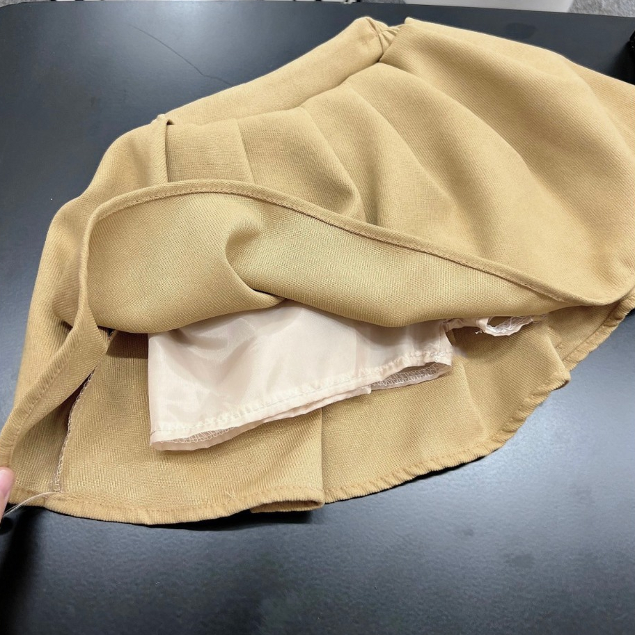 Set Gile Thu Đông 3 Chi Tiết Cho Bé Gái WOWKIDS Chất Dạ Nhung Kèm Váy Xếp Ly Cho Bé Từ 8-28kg