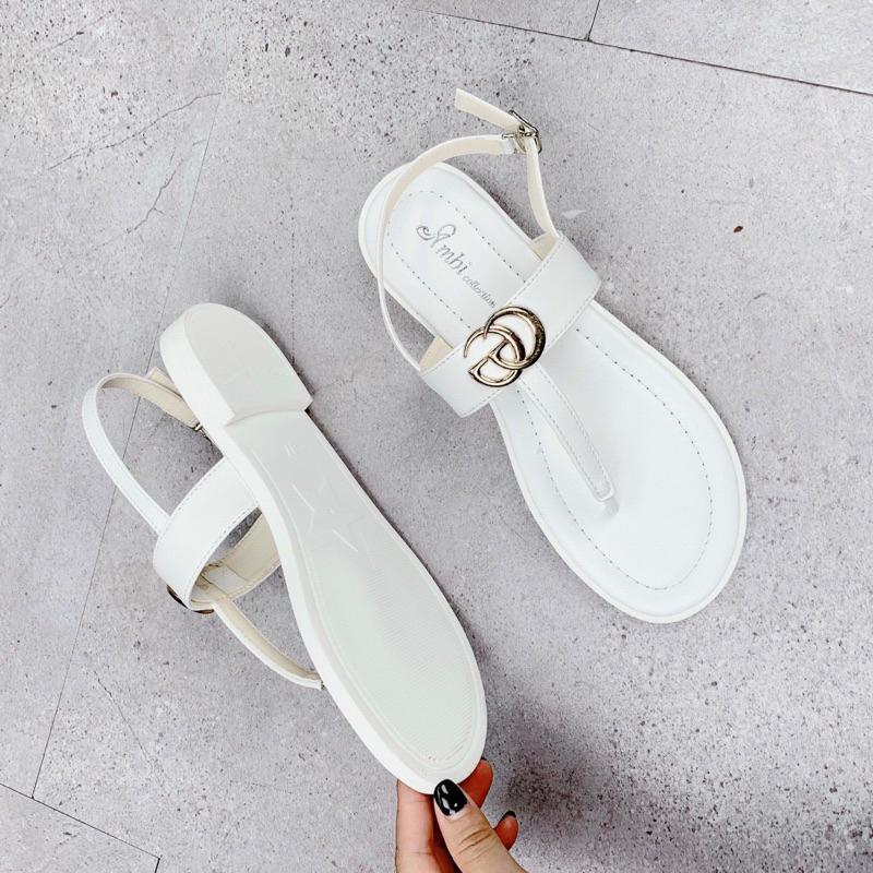 Sandal dây da mềm êm siêu xinh