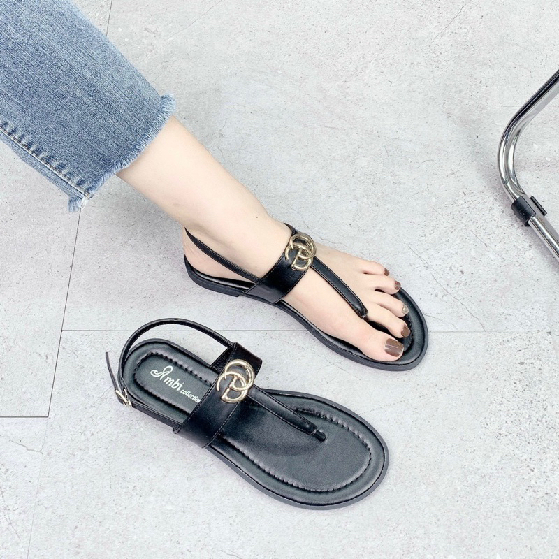 Sandal dây da mềm êm siêu xinh