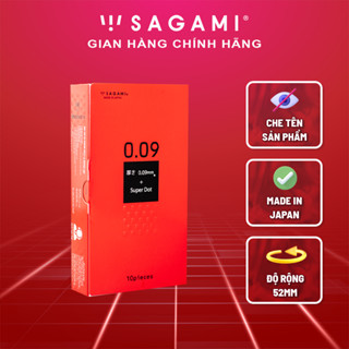 Bao cao su Sagami Super Dot 009 có gai Dày Hộp 10 chiếc