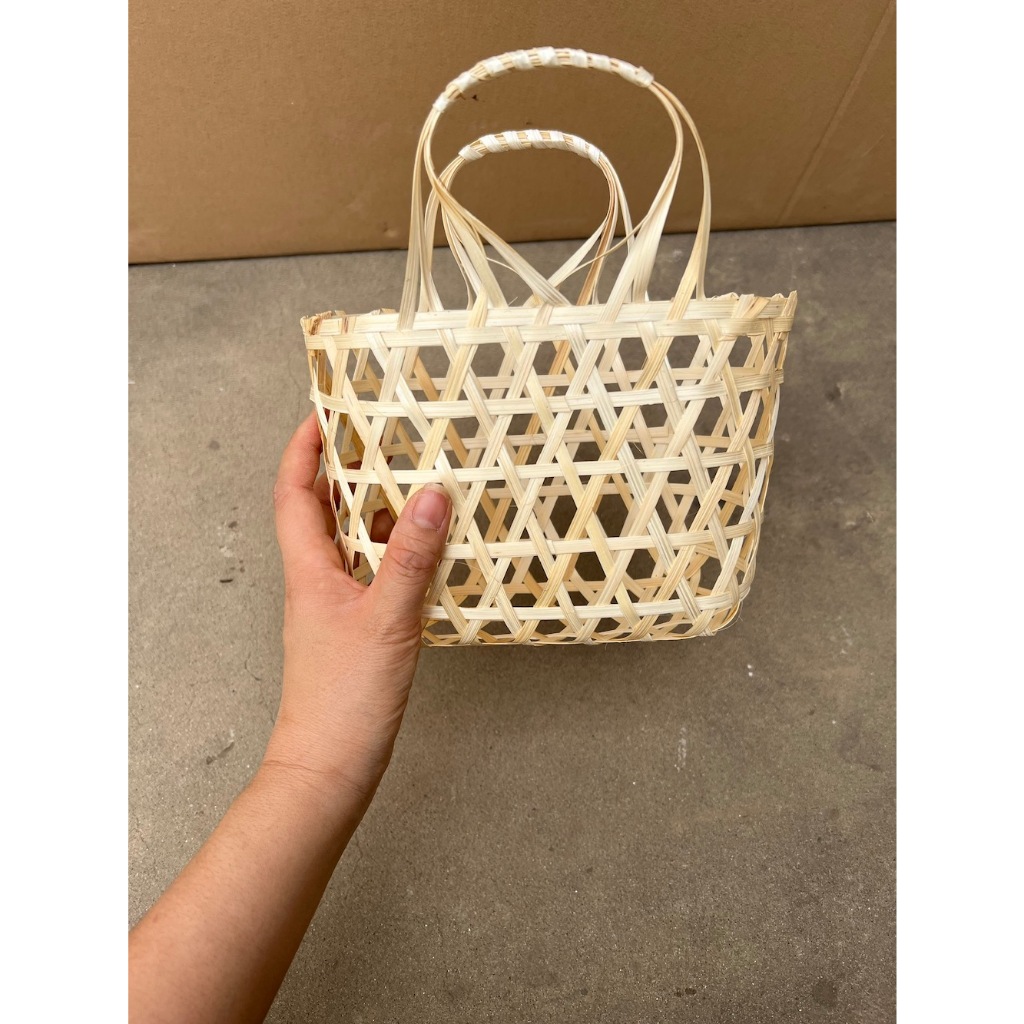 Làn Tre - Giỏ Tre Đựng Quà Tết - Lẵng Quà Tết