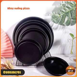 Khuôn nướng bánh pizza chống dính tròn dày 8/9/10/12 inch CHẤT LƯỢNG