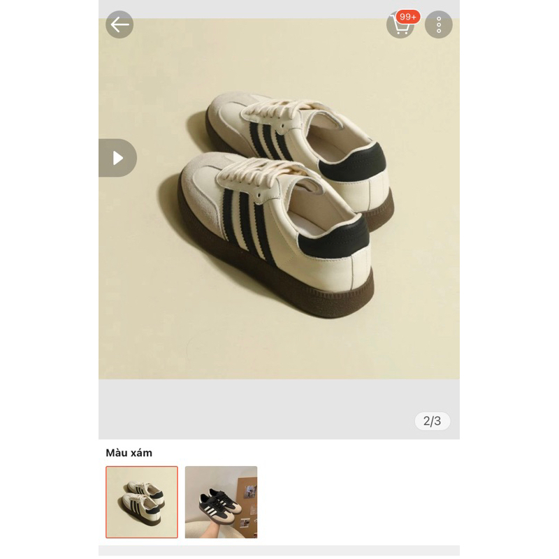 Pass Giày mới mua chưa mang lần nào 90k