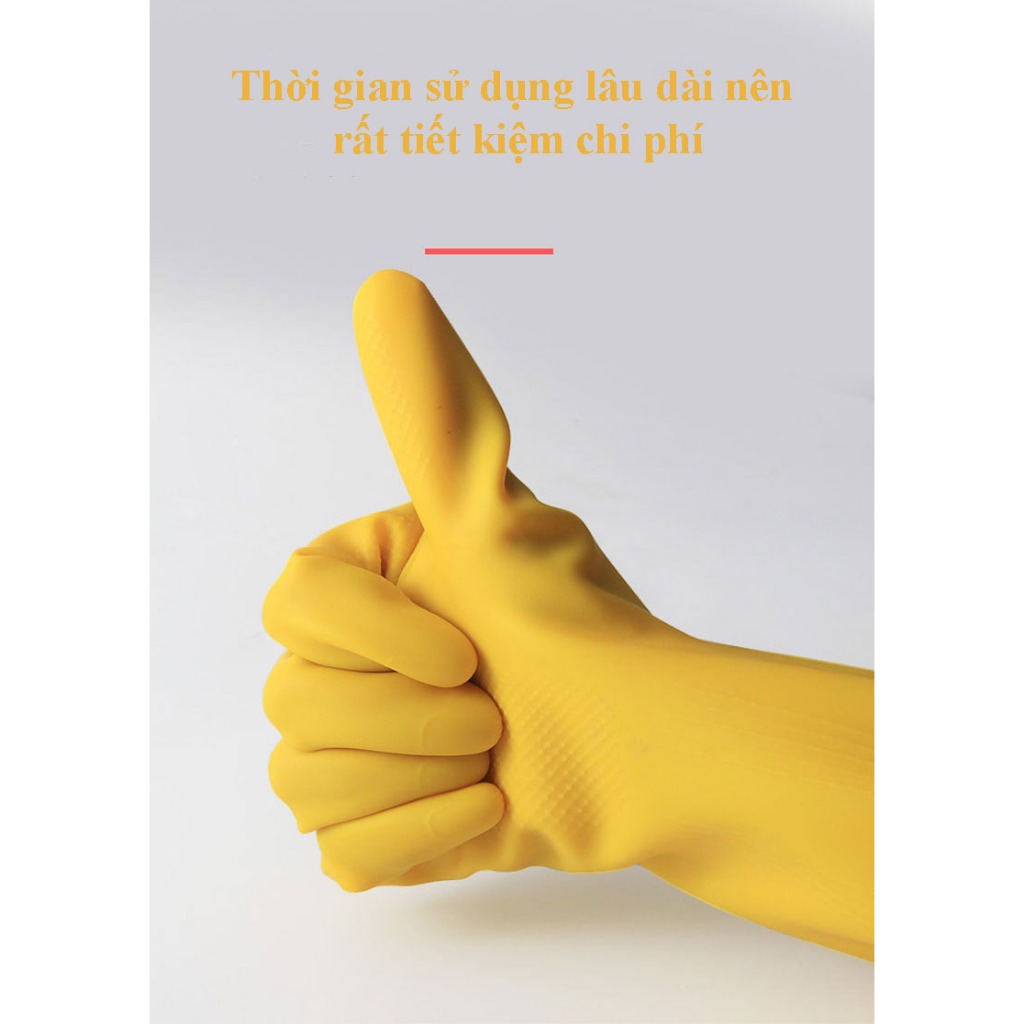 Găng Tay Cao Su Dài 30cm Size S,M,L Găng Tay Đa Năng Siêu Dai Siêu Bền, Bao Tay Cao Su Rửa Chén Bát, Giặt Giũ