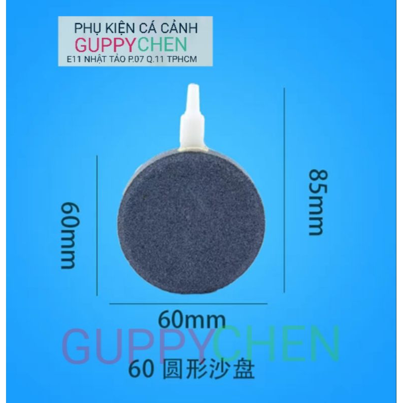 Đĩa sủi oxi siêu mịn cho hồ cá 4cm-6cm-8cm-10cm-12cm