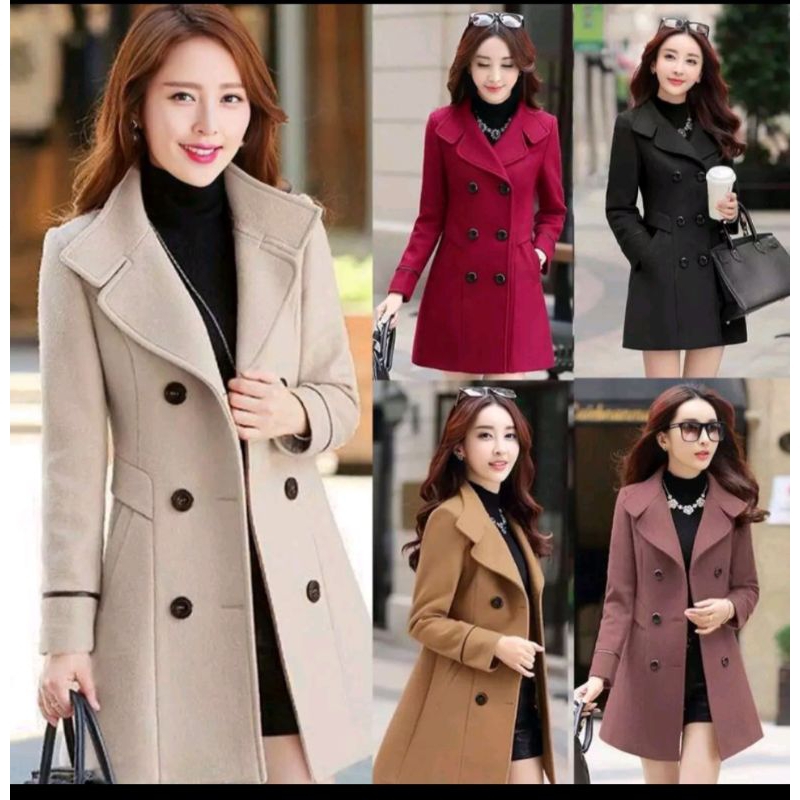 Áo dạ dáng dài. ngắn chốt live 49k