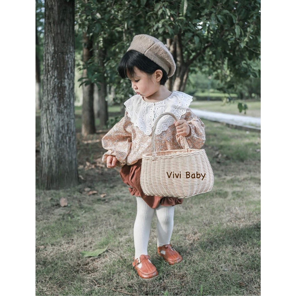 Quần tất trơn phong cách Hàn Quốc cho bé  Vivi Baby