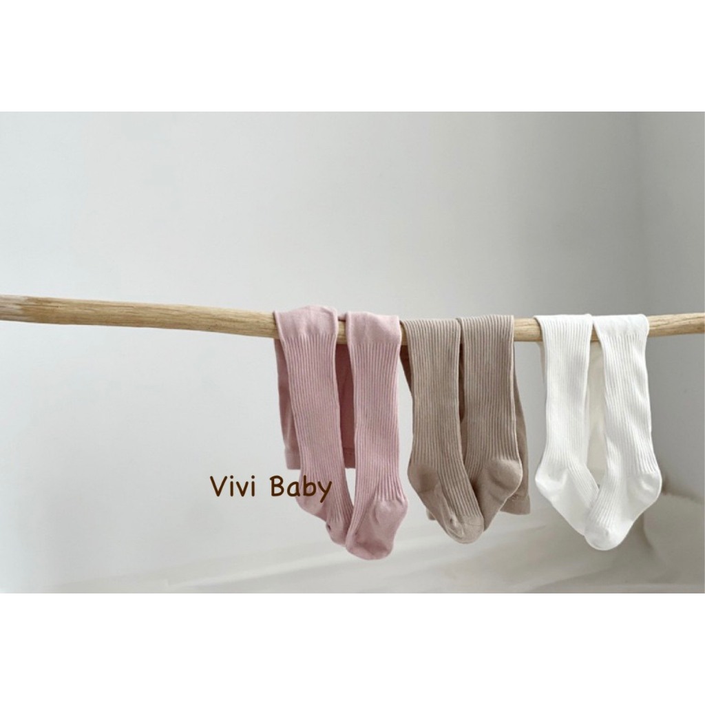 Quần tất trơn phong cách Hàn Quốc cho bé  Vivi Baby