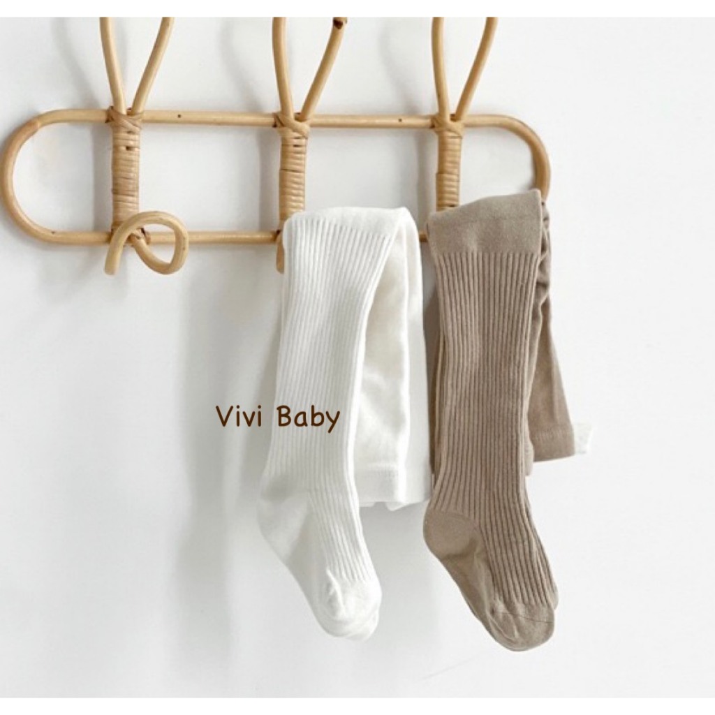 Quần tất trơn phong cách Hàn Quốc cho bé  Vivi Baby