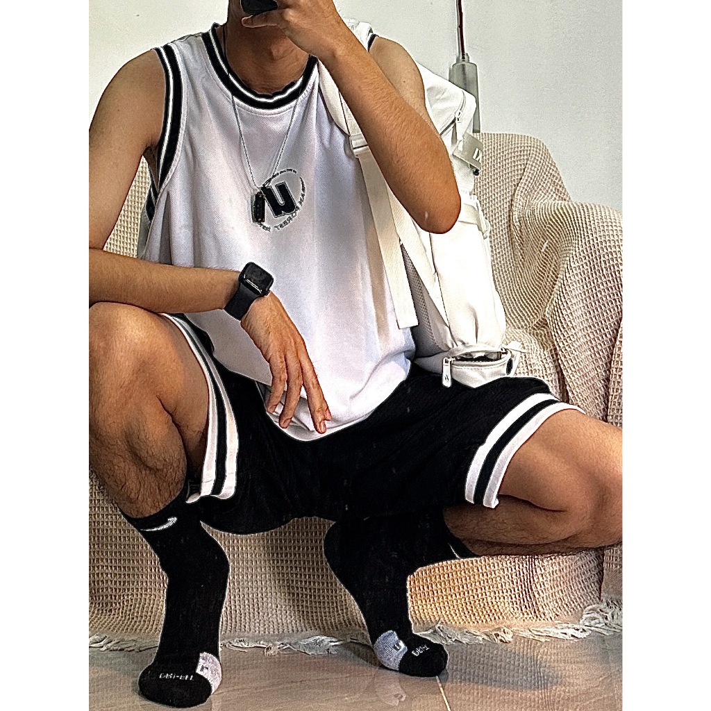 Pack 3 đôi tất vớ Cổ Cao Nike Elite Crew - Chất Cotton Thấm Hút Mồ Hôi Chống Hôi Chân Khi Chơi Thể Thao