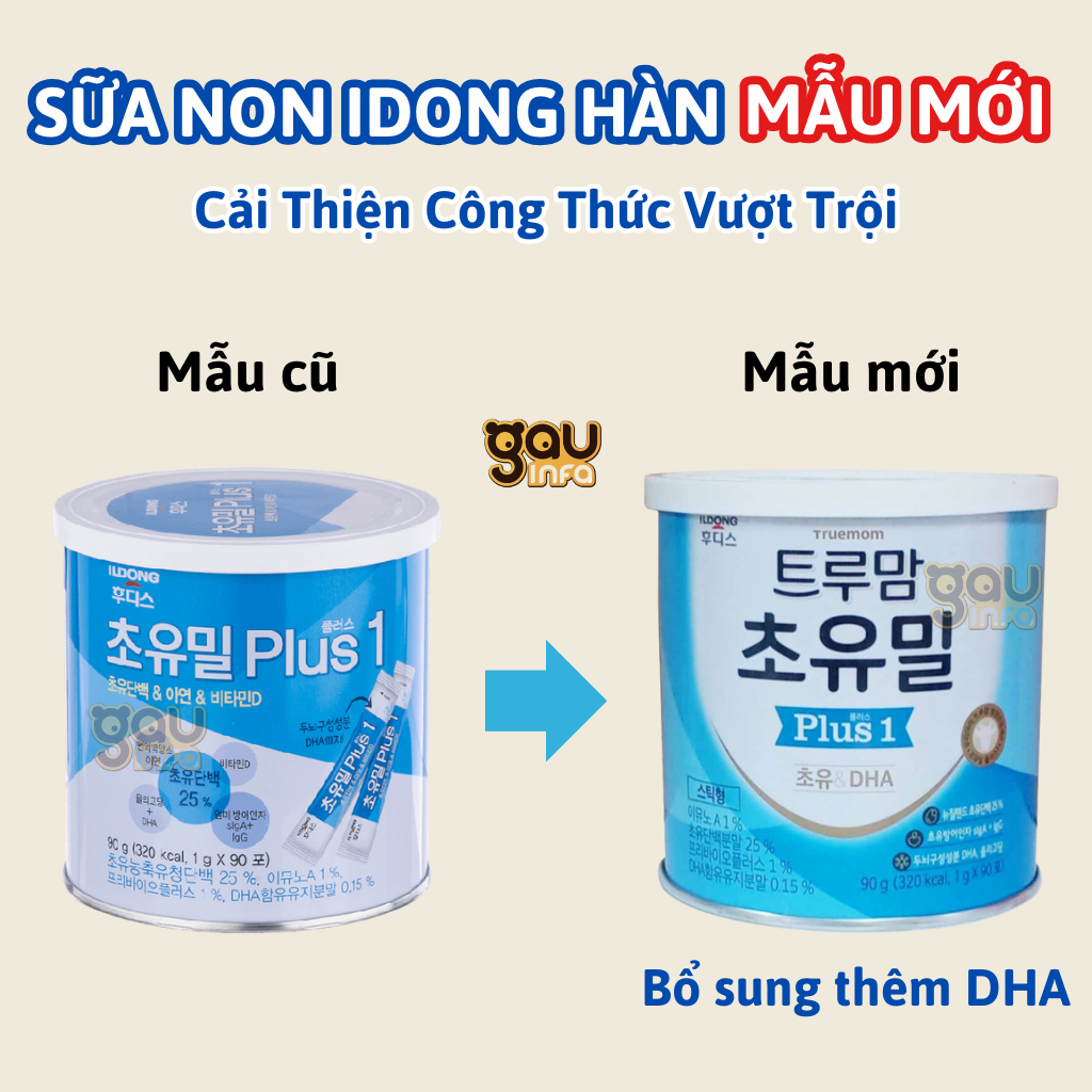 Sữa non Healthy Care hàn quốc ildong số 1 bổ sung dinh dưỡng cho trẻ 0-1 tuổi 90g Gauinfa