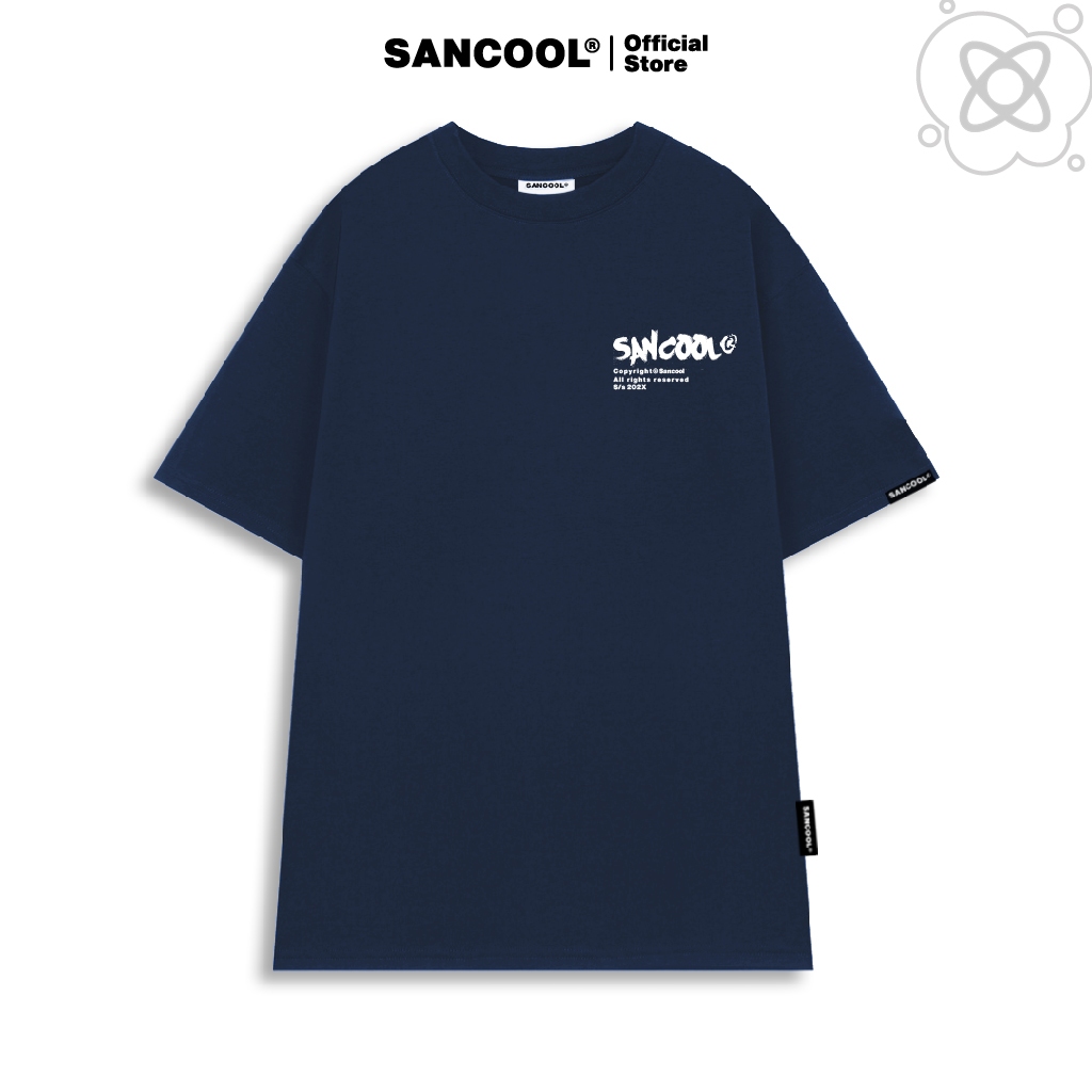 Áo Thun Local Brand Sancool Unisex Premium Cotton Paintbrush Basic Tee - SC015 | BigBuy360 - bigbuy360.vn