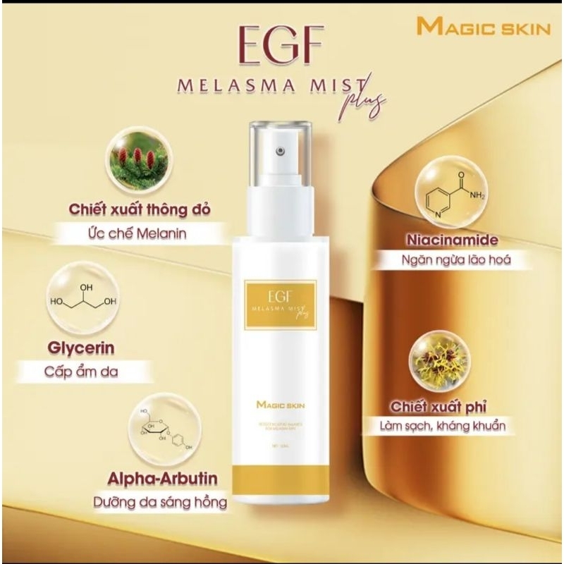 Xịt khoáng nám tế bào gốc EGF Magic Skin 100ml