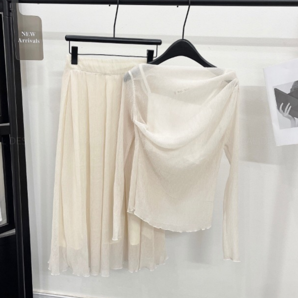 Sét đồ nữ DEMAY, kiểu dáng tiểu thư sang chảnh