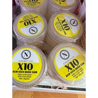 Kem Kích Trắng X10 Nhân Sâm