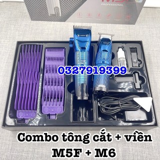 ✅freeship✅ Tông đơ cắt tóc cao cấp Madeshow M5F xanh